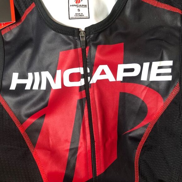 Hincapie Small Flow Tri Skinsuit Water Repellant Cycling Triatholon Duatholon - Picture 5 of 11